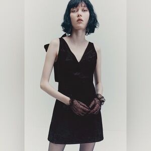 BNWT H&M Studio Collection Bow Detail Mini Dress